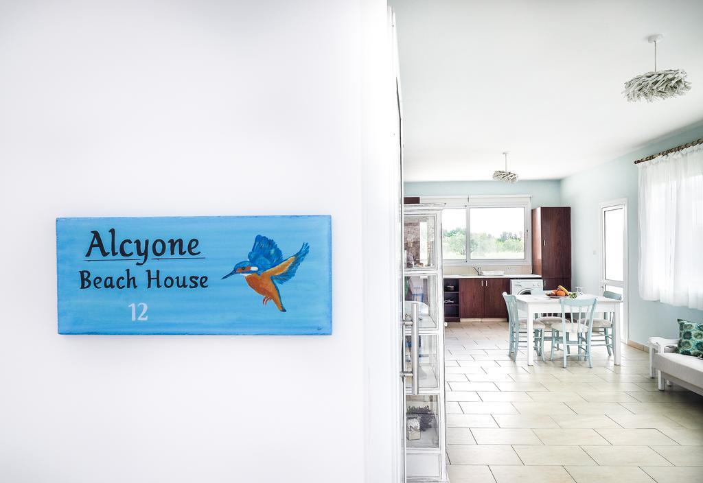 Alcyone Beach House Voroklini Bagian luar foto